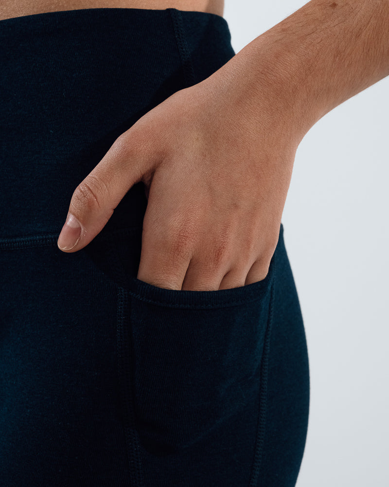 High-Waisted Leggings - Black