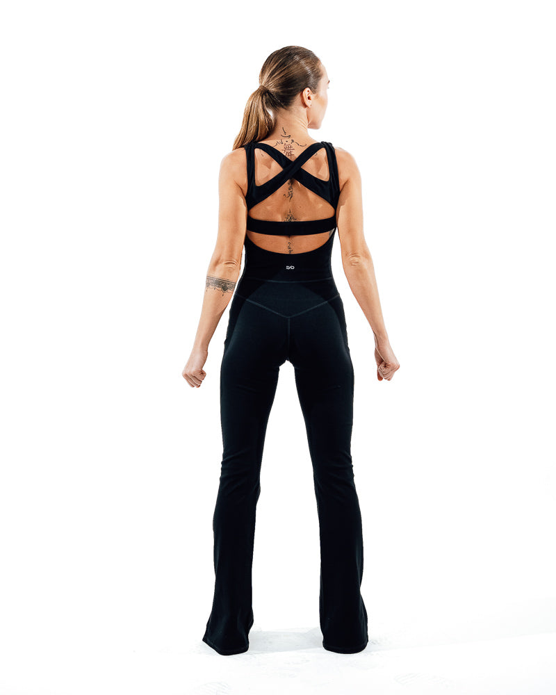 Workout Jumpsuit - Black