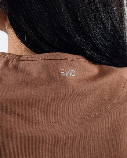 Performance T-Shirt - Peach Slash End