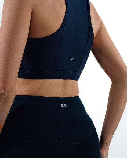 Essential Sports Bra - Navy