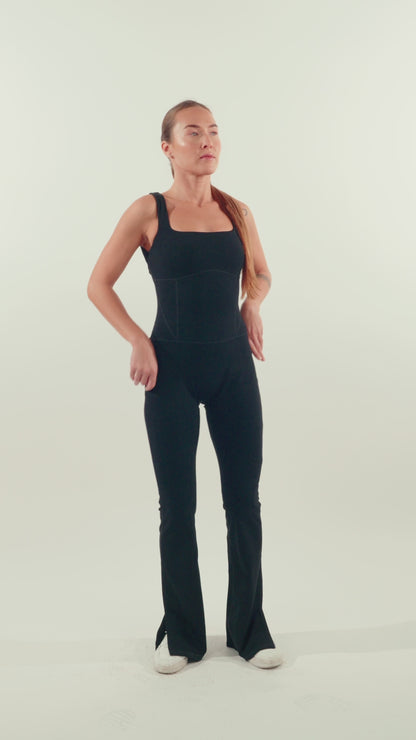 Workout Jumpsuit - Black